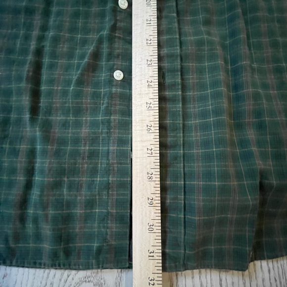Ralph Lauren Men’s XL Brushed Cotton Plaid Long-sleeved Button-down Shirt - Picture 4 of 5